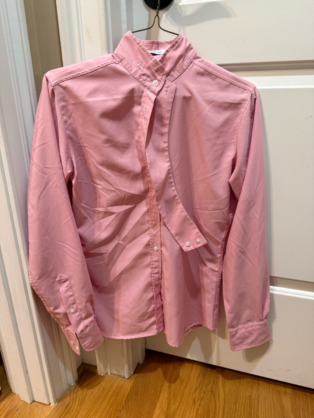 RJ Classic Equestrian Prestige Collection pink show Shirt w/ Neck wrap size 34